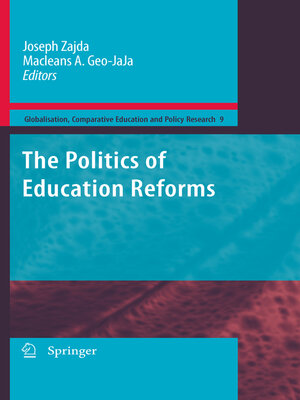 cover image of The Politics of Education Reforms